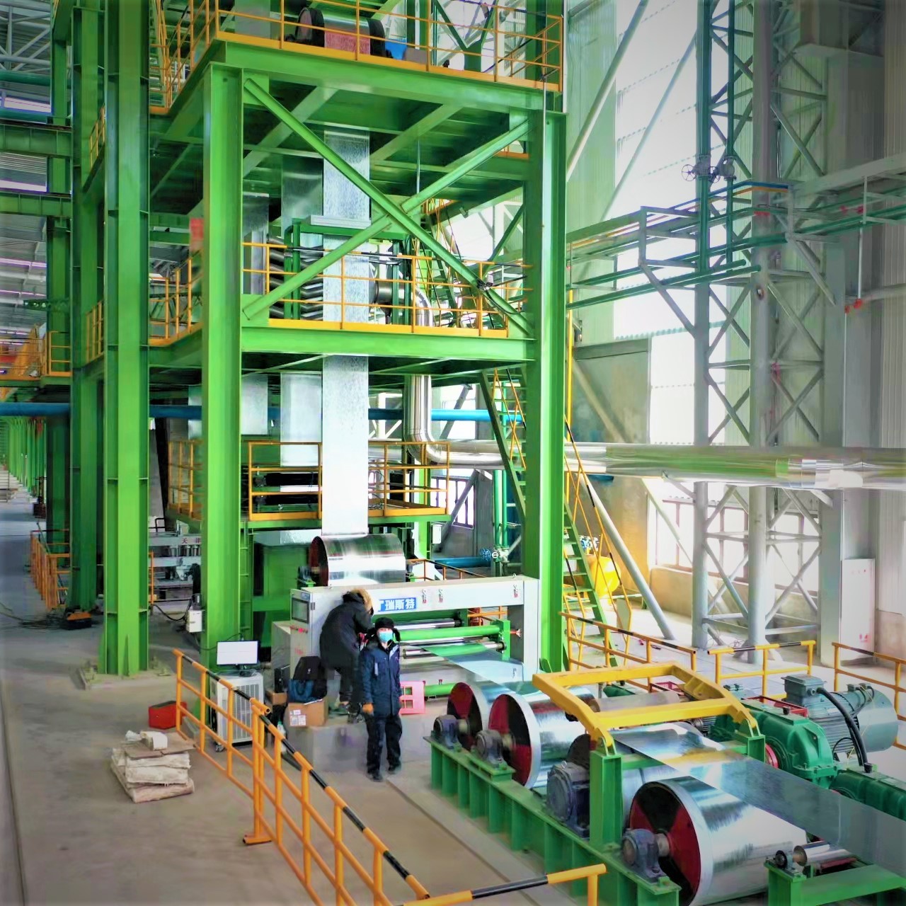 Wholesale Vertical Continuous Galvanizing Line Electro Steel Galvanizing Plant Design from china suppliers