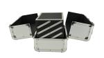 Professional Makeup Artist Case , Lockable Professional Makeup Train Case In