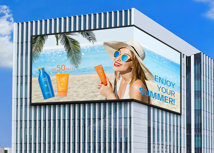 IP65 Waterproof P10 Outdoor LED Display Billboard Lightweight 32x16 dots