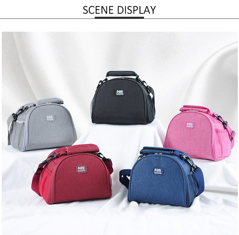 Eco Friendly Reusable Insulated Oxford Thermal Cooler Lunch Bag