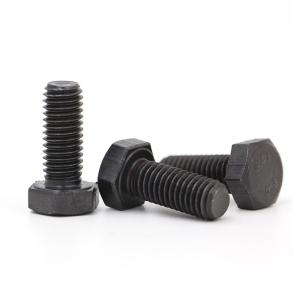 Wholesale Stainless Steel Grade 12.9 Black Zinc Hex Head Bolts For Industrial Applications from china suppliers