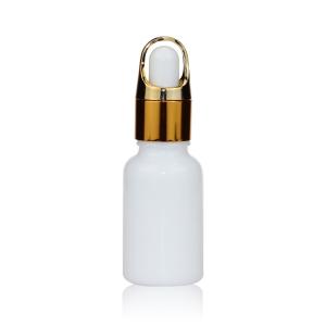 Wholesale 15ml Oil Dropper Glass Bottle Empty White Porcelain Cosmetic Containers from china suppliers