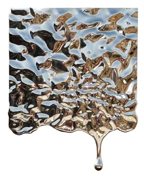 POSCO 310s 316l 0.6mm Water Ripple Stainless Steel Sheet PVD Coating Mirror