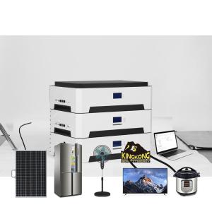 Wholesale 51.2V 100Ah 200Ah 300Ah LiFePO4 Battery 5Kwh 10Kwh 15Kwh Stackable For Solar Storage from china suppliers