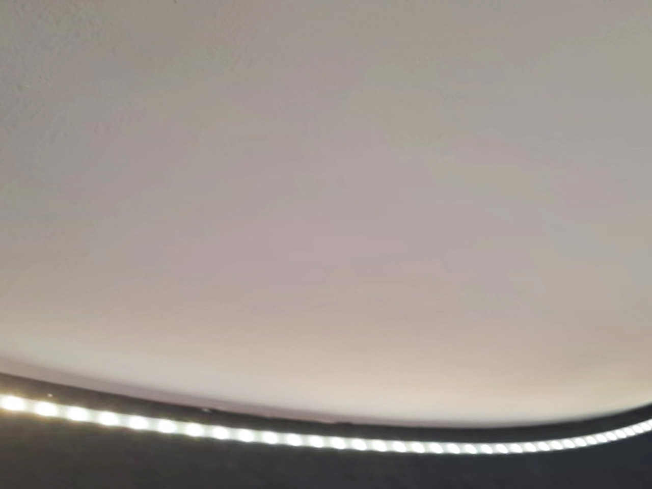 Monochrome TPU Flexible LED Wall Washer 3000K Len Led Strip Lights