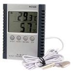 Digital LCD Household Temperature Thermometer Indoor Outdoor Humidity Meter With