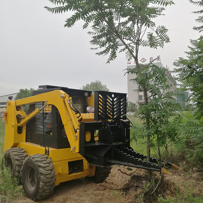 Energy Mining Skid Steer Loader Rubber Tracks with Attachments Ship to USA Canada