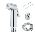 Thumb Pressure ABS Toilet Spray Shattaf Hand Held Chrome Plating