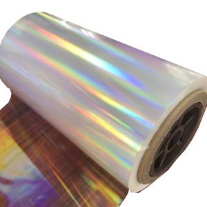 Wholesale Moisture Proof Transparent Holographic Film Roll For Gift / Craft from china suppliers