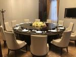 5 Star Hotel International Hotel Custom Dining Table Set Wearproof Waterproof