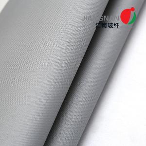 Wholesale 0.0079 In Thickness Heat Resistant Silicone Coated Glass Fiber 50 Yard Roll Length Gray from china suppliers