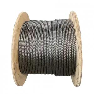 Wholesale 8x19S FC Ungalvanized Alu-Zinc Galvanized Steel Wire Rope for Auger Drill Grooving Machine from china suppliers