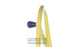 outdoor gym equipment steel based zinc powder coating Rotating Wheel-OK-J01A