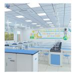 Fireproof Physics Lab Table Chemical Resistant Square Bench Furniture