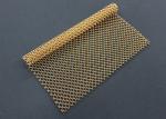0.5m Width Decorative Wire Mesh Polishing Surface Treatments