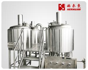 Wholesale Simple Maintenance Commercial Beer Brewing Equipment 5 Bbl Output / Brew from china suppliers