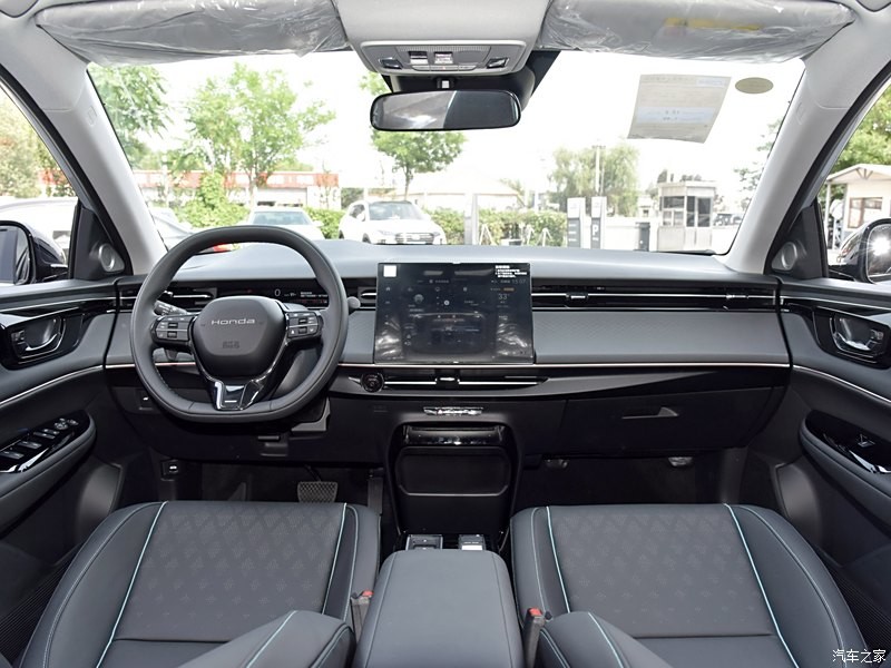 GAW Honda ENP2 Full Electric Car Black Silver SUV Automobile 545km