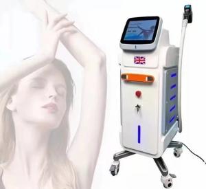 Wholesale Permanent Ice Diode Laser Hair Removal Beauty Machine 1200W Titanium Platinum from china suppliers