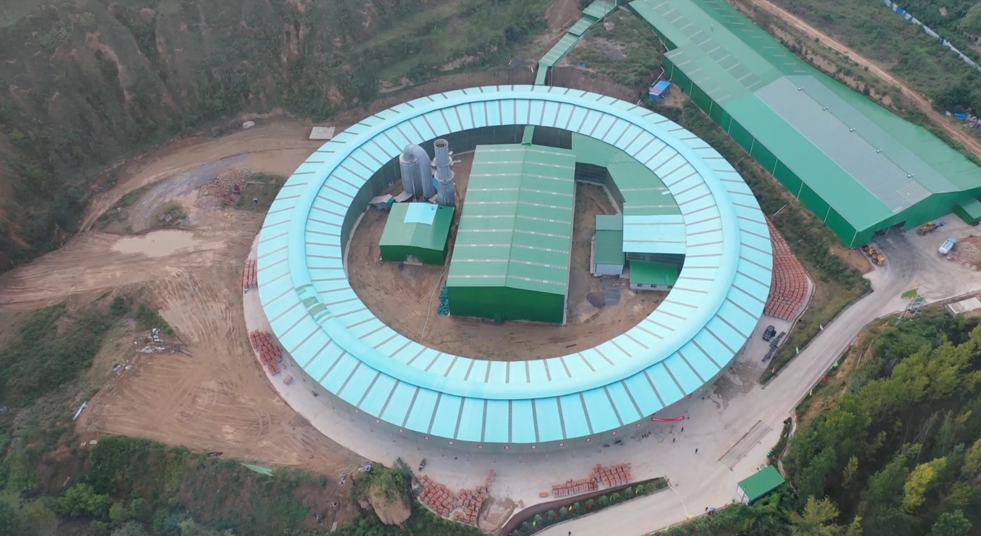 170m Length Rotary Kiln Brick Manufacturing Plant For Clay Brick Making With 10.8m Section