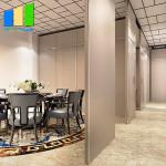 Restaurant Acoustic Room Dividers Soundproof Folding Partition Wall