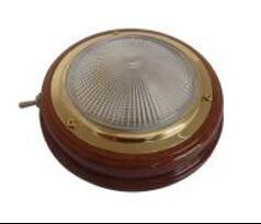 Wholesale Dome Light Stamped Brass Polished/Teak from china suppliers