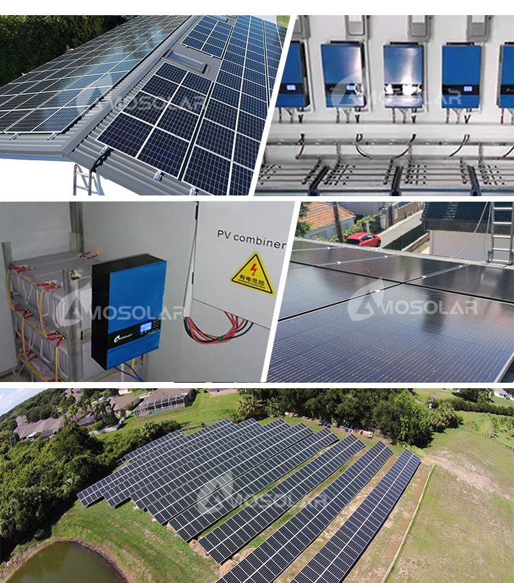 Solar Home Power System 5kva 10kva Off-grid Complete Kit with LiFePO4 Lithium Battery