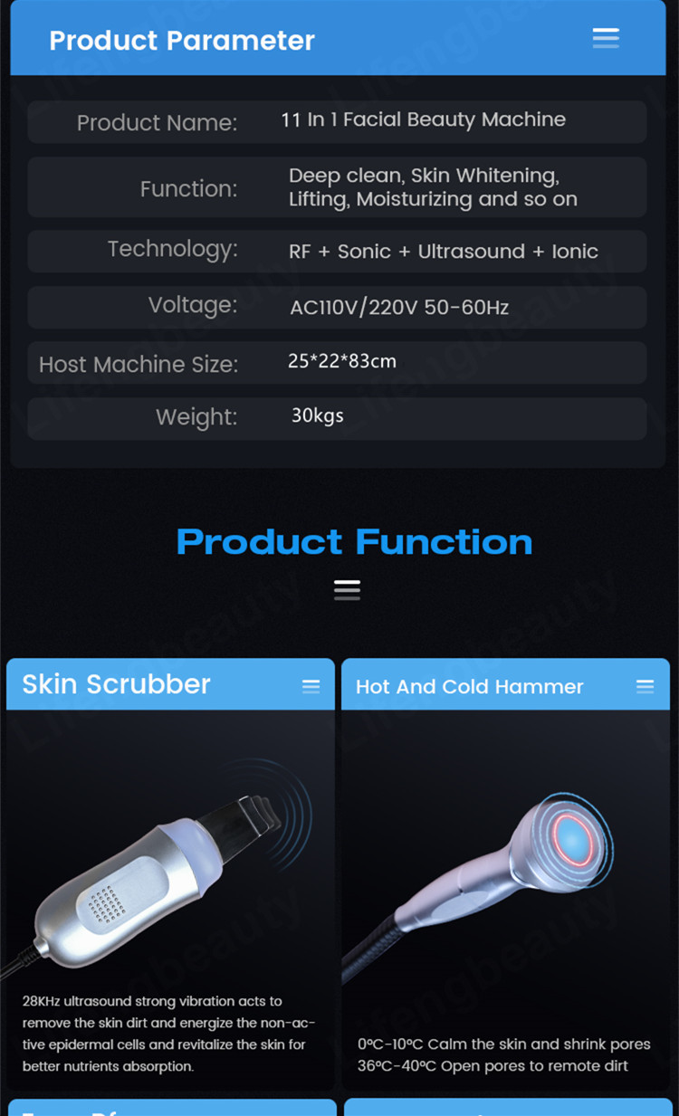 10 In 1 Hydro Dermabrasion Machine