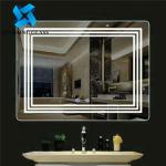 Custom Luxury Smart Mirror Glass,Anti Fogging Bathroom Mirror