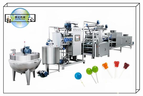 PD600 China Top Hard Candy Lollipop Production Line Hard Candy Lollipop