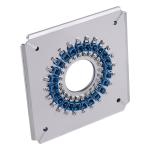 24 Ports SC UPC Connector Polishing Fixture Jig Heat Treated For Fiber Polisher