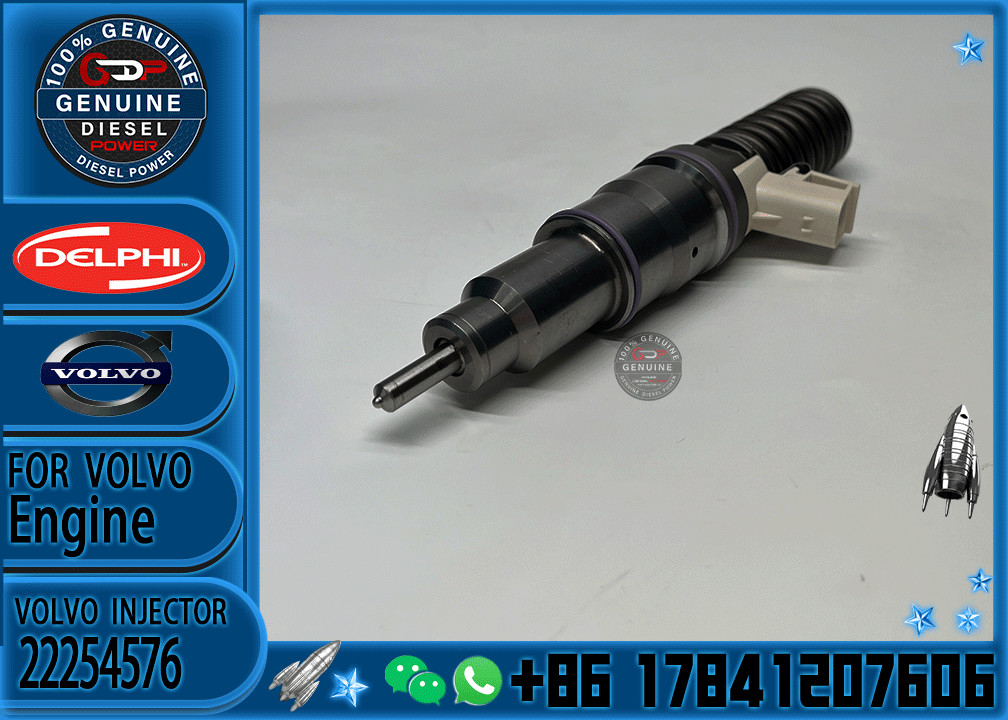 Original Diesel Fuel Injector 21977918 BEBE4P02001 BEBE4P03001 22254576 E3.27 for Volvo Injector MD13 EURO 6