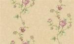 Washable Bedroom Damask Feature Wallpaper Colorfast For TV Background
