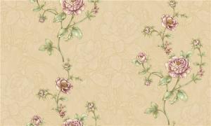 Wholesale Washable Bedroom Damask Feature Wallpaper Colorfast For TV Background from china suppliers
