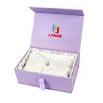 Custom High End Black Magnetic Box Clothing Cardboard Gift Packet Box Human Hair