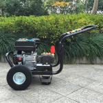 9hp 4 Stroke plunger pump gasoline high pressure washer / hot , cold water