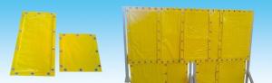 Wholesale Lead Fiber Blankets Radiation Shielding Polyurethane Coated For Industrial NDT from china suppliers