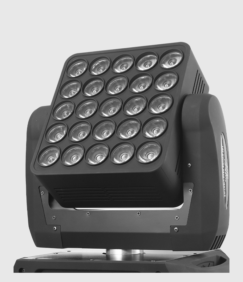 Hot Sale Party Lighting 25*10W LED Matrix Moving Head Light Cool Colorful Disco Light Stage Professional Equipment