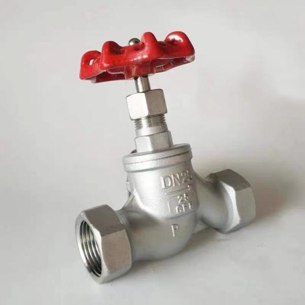 Investment Casting CF8/CF3m Thread End Industrial S Type Globe Valve Model NO. J11W-16P