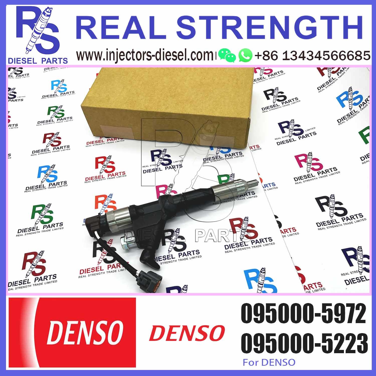 High Quality Diesel Common Rail Fuel Injector 095000-5971 095000-5972 for HINO 700 Series 23670-E0360