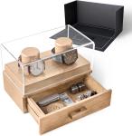 Customized Handcrafted Wooden Watch Display Case, Display Your Favorite Watches