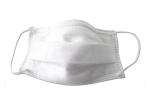 White Color Disposable Earloop Face Mask Superfine Fiber Material Anti Pollution