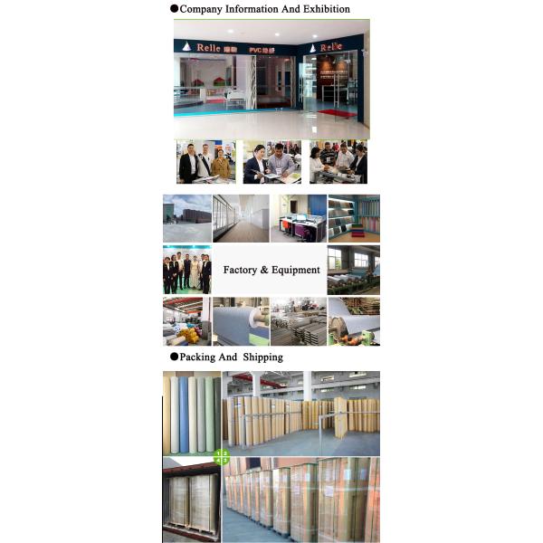 Linoleum 3D Flooring With Limestone Waterproof Art PVC Vinyl Flooring
