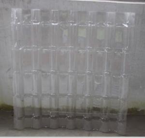 Wholesale Upvc Heat Insulation Spanish Style Roof Tiles , 60% Transparent Roofing Sheet from china suppliers