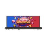 Auto Dimming P3.3mm Taxi Roof LED Display Advertising Taxi Sign For Car Roof