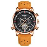 Online Shopping free shipping luxury brand tourbillon leather men watches in