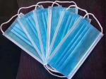 Anti Virus Medical Grade Face Mask CE Non Woven 3 Layers Sterility Green