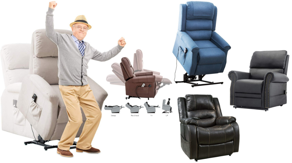 4000N Electric Linear Actuators 12 24V DC Direct Cut Hall Sensors Recliners Or Lift Chairs