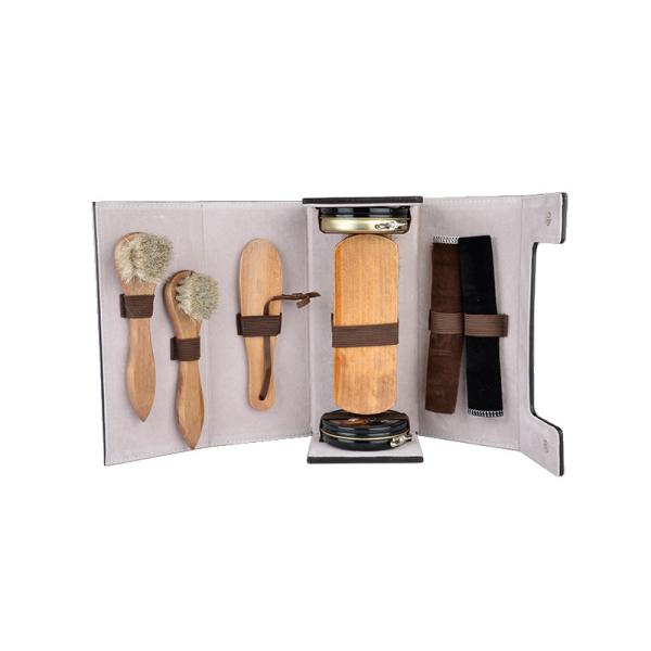 OEM Antifouling Leather Shoe Care Kit Shine Brush Tool Multifunctional portable