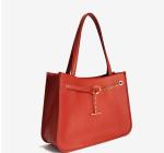 New Womens Leather Bag Original Retro Thread OT Chain Picture Hand Bag Large