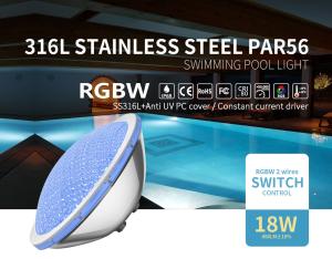Wholesale SMD5050 LED Underwater Swimming Pool Lights 18W Anti UV SS316L from china suppliers